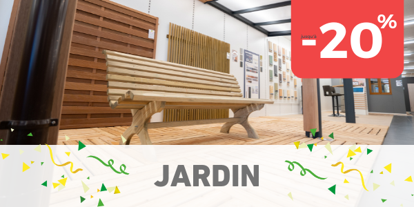 Jardin jusqu'à -20%