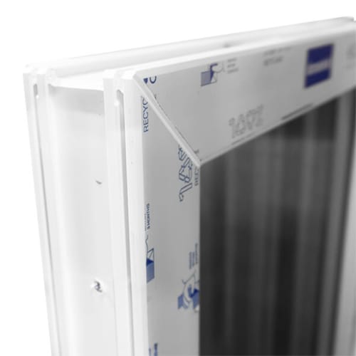 Châssis PVC K1,1 simple ouvrant gauche oscillo-battant 1080 x 880 mm